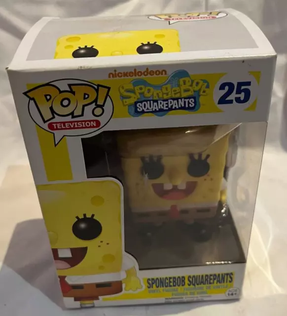 Funko Pop Television 25 Nickelodeon Spongebob Squarepants VAULTED ORIGINAL