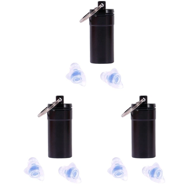 3 paia filtro rumore - dormiente cablato adulto signorina bambino