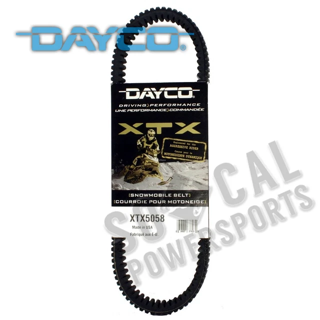 DAYCO XTX SERIES Snowmobile Drive Belt Yamaha Sidewinder BTX SE (2017