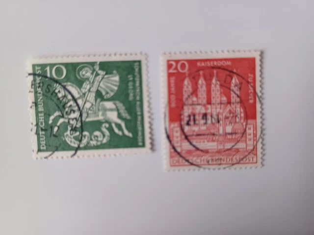 I FRANCOBOLLI SPECIALI delle poste federali tedesche 1992 completi di