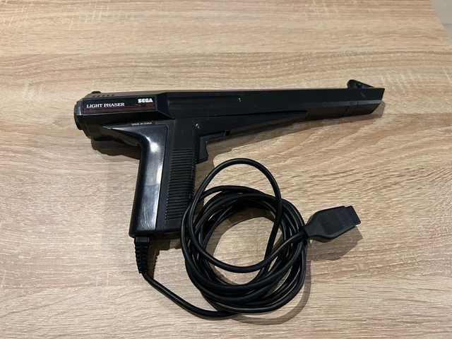 Light Phaser SEGA Master System - Pistolet Officiel Avec Fil, D'occasion