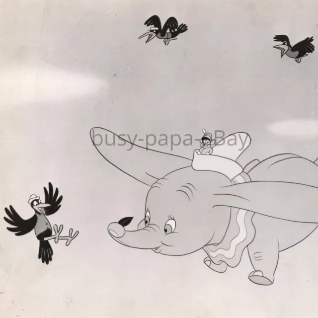 Original 1941 Dumbo Elephant Animated Walt Disney Cartoon Press Kit Photo #18