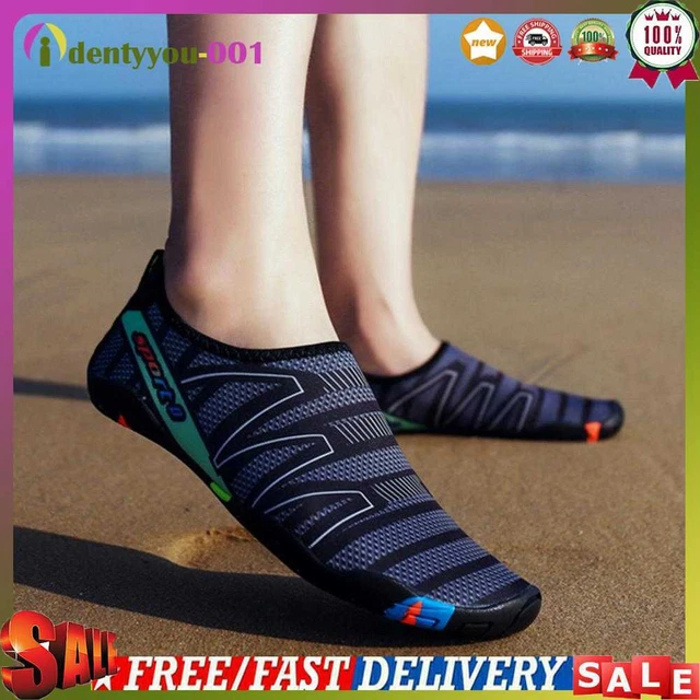 1 par de zapatos de verano descalzos de agua aguas aguas arriba transpirables para nadar