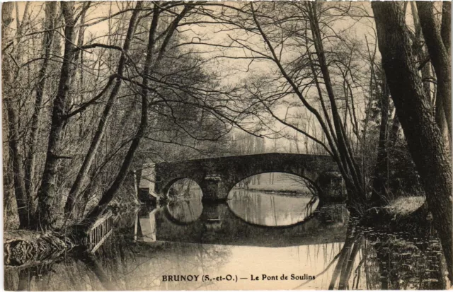 CPA Brunoy Le Pont de Soulins FRANCE (1372034)