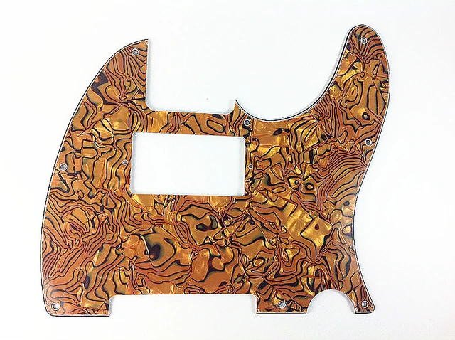 4 Ply Pickguard for Fender Telecaster Humbucker Guitar - Yellow pearl