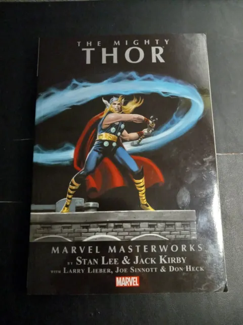 Marvel Masterworks Thor Vol 1, 2, 3, 4, 5 Trade Paperback Lot Pre-owned Stan Lee 2