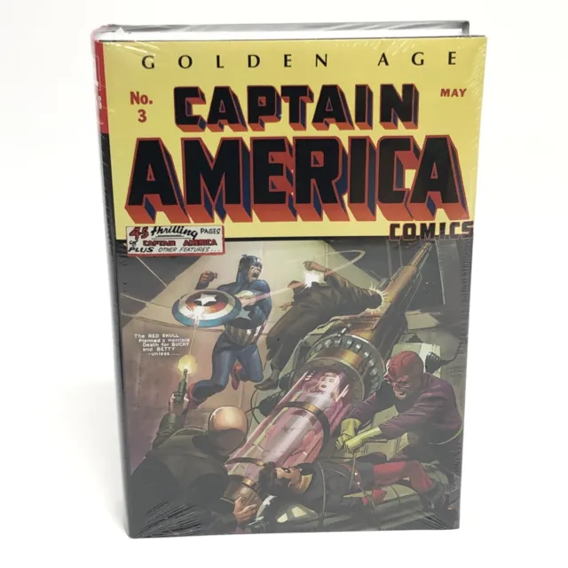 Golden Age Captain America Volume 1 Omnibus Marvel Comics HC New Sealed $125