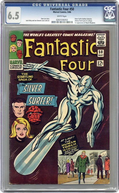 Fantastic Four #50 CGC 6.5 1966 0261036002