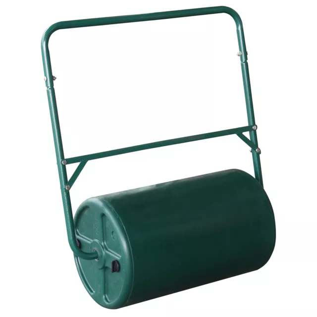 60L Water Filled Lawn Grass Turf Pitch Garden Roller Cylinder Drum UV Resistant