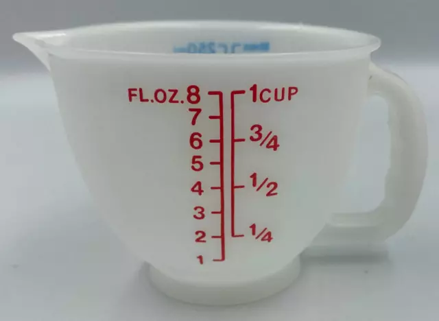 Vintage Tupperware Tuppertoys 1 Cup Measuring Cup #1402