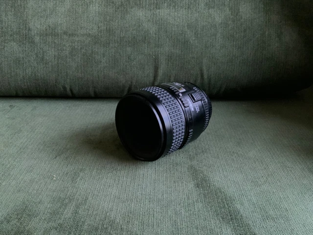 Nikon Af-D Micro Nikkor 60Mm F/2.8G Ed Lens Used W/O Front Lens Cap Black 2