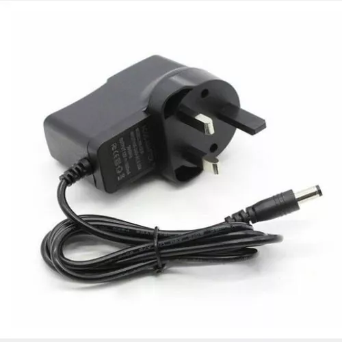 UK AC/DC 12V- 1A/2A Power Supply Adapter Plug 3 Pin Mains AC 100-240V US AU EU