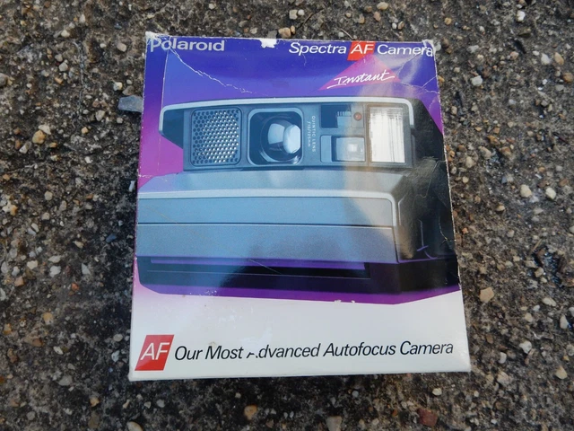 POLAROID AF SPECTRUM AUTOFOCUS INSTANT CAMERA With Original Packing $25 ...