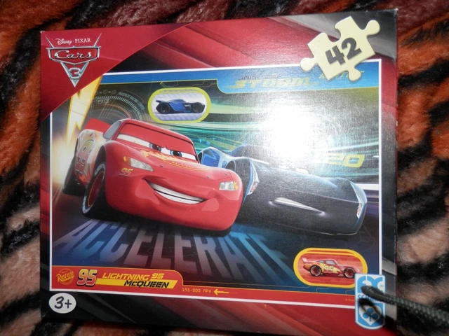DISNEY PIXAR CARS 3 Puzzle Lightning McQueen Storm £7.59 - PicClick UK