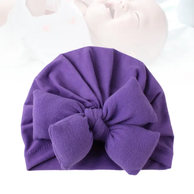 Adorabile cappello a fiocco bambino moda neonato creativo bambino copricapo comodo