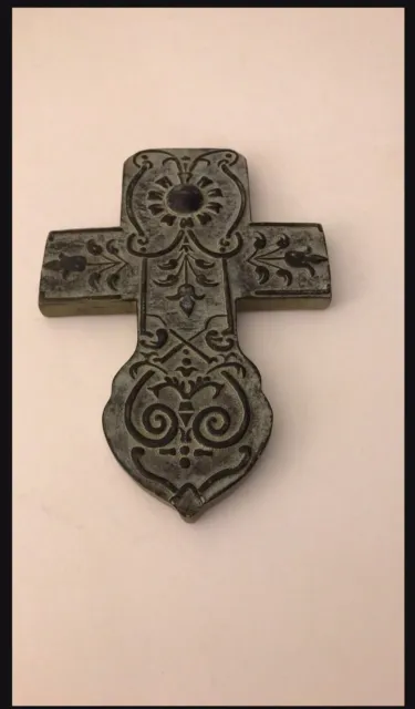 Ancient Inspired Ornate Wall Hanging Cross Or Crucifix