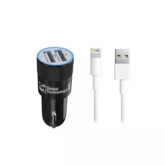 3400mAh Schnell Auto Ladegerät Ladekabel für iPhone 11 / 11 Pro / 11 Pro Max