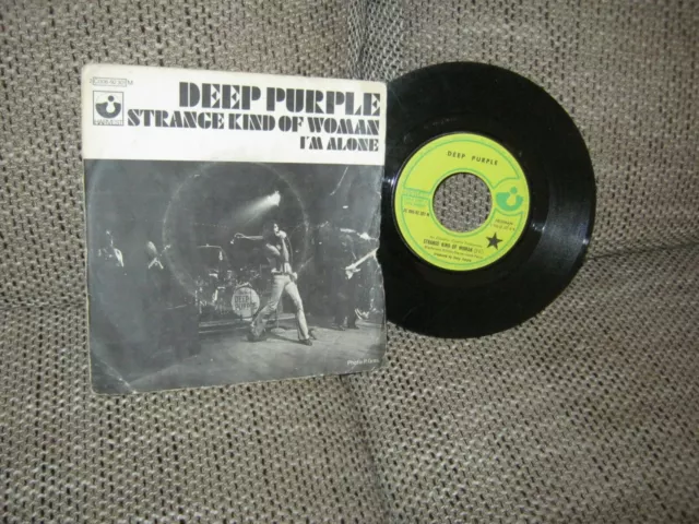 Deep Purple-Strange Kind of Woman/I´m alone1975FRANCE-2C006-92301Vinyl gut plus