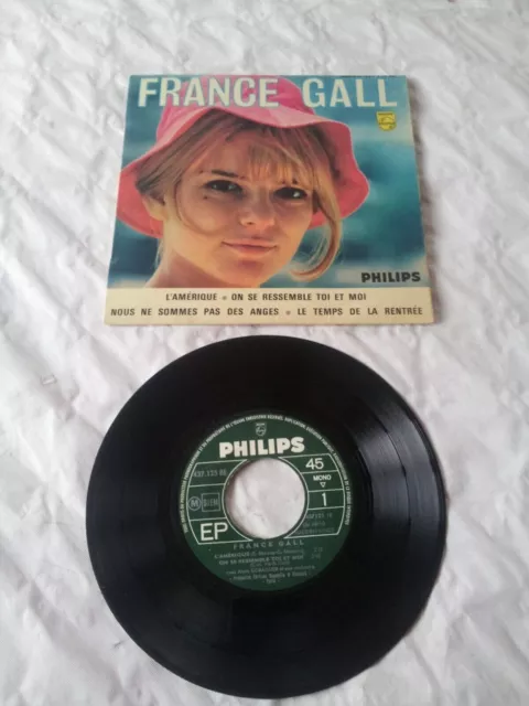 45t  - France Gall – L'Amérique (8e Série)