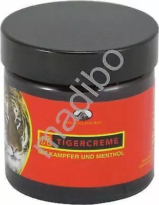 13,90 Euro pro 100ml Tigercreme mit Kampfer und Menthol vom Pullach Hof 50 ml