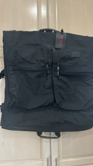 Tumi 231D3 Bi-Fold Garment Business Travel Luggage Black Ballistic Nylon Bag