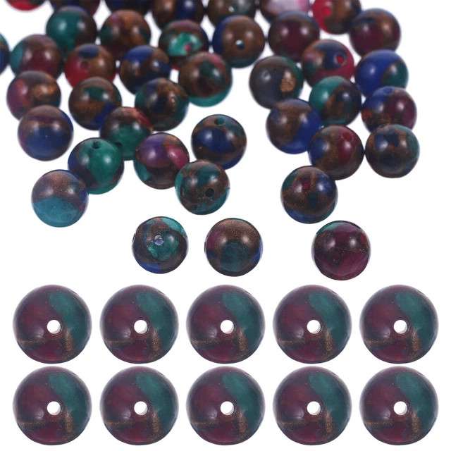 Stone Loose Beads Necklace Child Circle Beads Beads Kids Spacer Beads