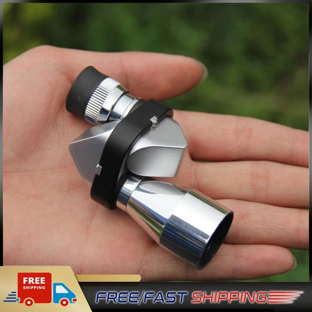 8x20 Mini Corner Binoculars HD Pocket Monocular Outdoor Telescope (Silver)