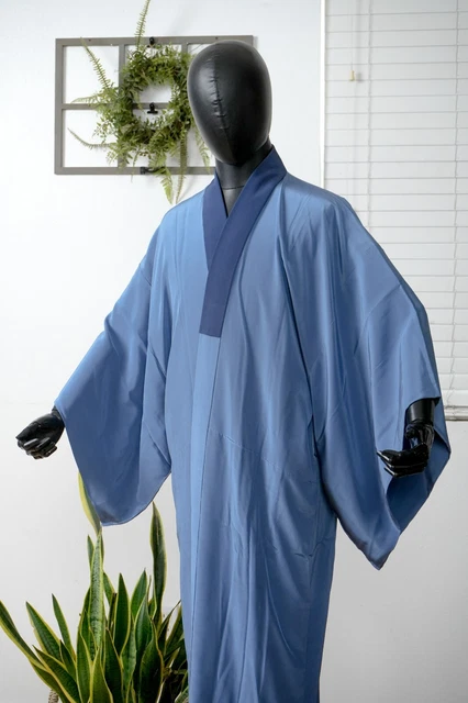 Dear Vanilla Japanese Juban Undergown Men's Kimono Authentic Vintage Japan Mint 2