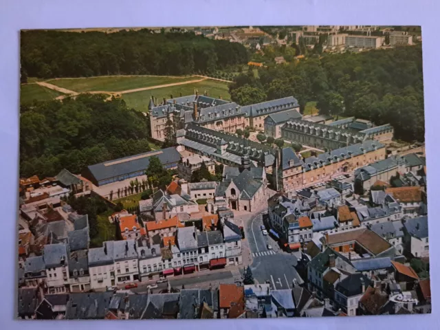 CPM VILLERS-COTTERETS vue aérienne  chateau et maison de retraite dept-02 Aisne