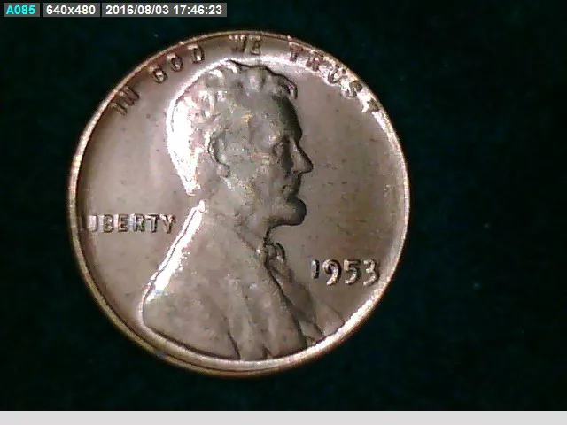 1953-P Lincoln Wheat  - BU  Penny