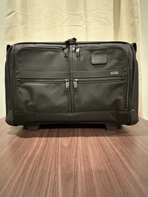 Tumi Alpha Wheeled Bi-fold 23 (L) X15.5 (W) x10.5 (H) Garment Bags - Black