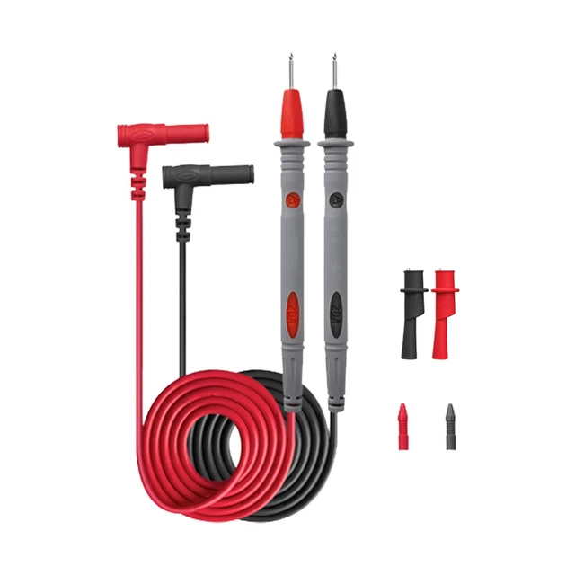 Convenient and Easy to Use Test Leads for Most Multimeter and Clip Probes