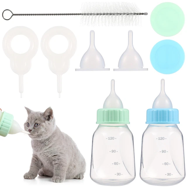 Dispositivo de lactancia materna Kit para recién nacido Cachorro Botella de alimentación para mascotas Cachorro Plástico