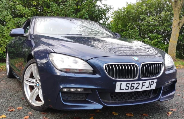 2012 BMW 6 Series 3.0 640d MSport Auto Euro5 (s/s) 2dr DIESEL BLUE FREE DELIVERY