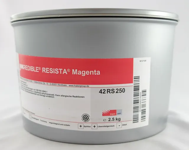 Offset-Druckfarbe Inkredible Resista Magenta