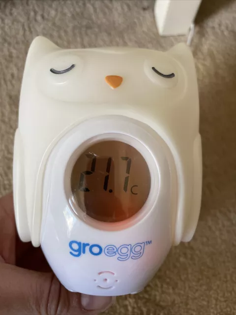 The Groegg Room Thermometer + owl cover