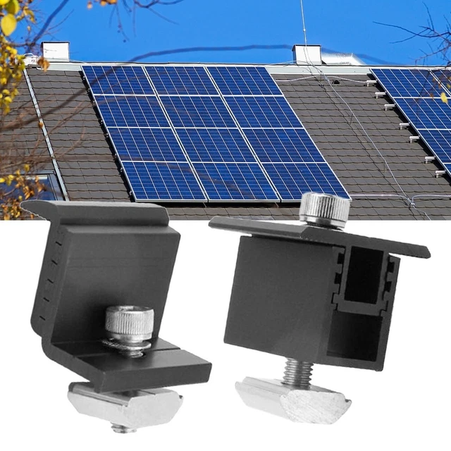Pannello solare fotovoltaico ad alta resistenza alla corrosione morsetto finale