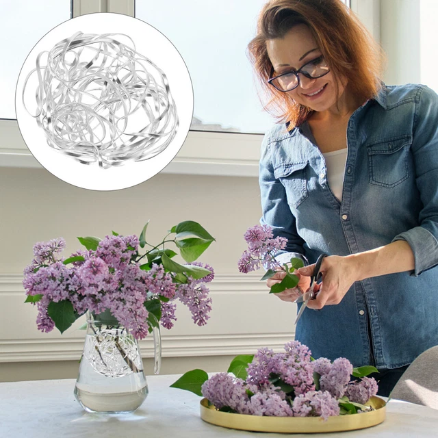 Rejilla sólida de aleación de aluminio para arreglos florales resistente a las flores flexible