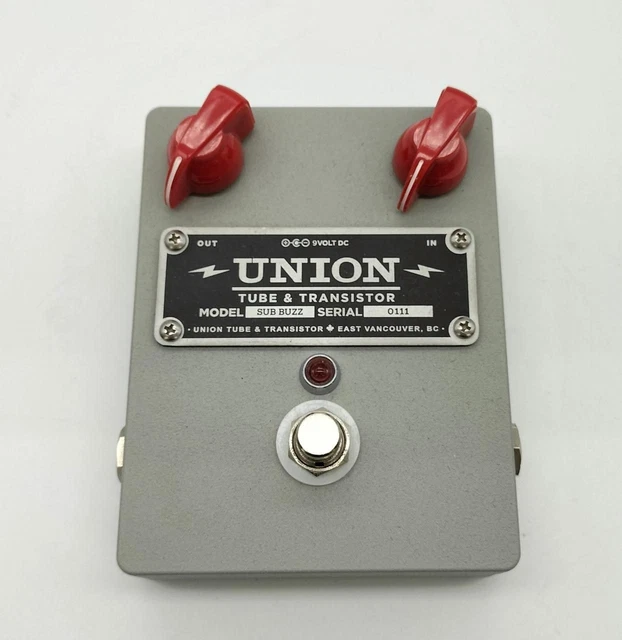 UNION TUBE & TRANSISTOR Bass Fuzz SUB BUZZ Occasion EUR 352,30