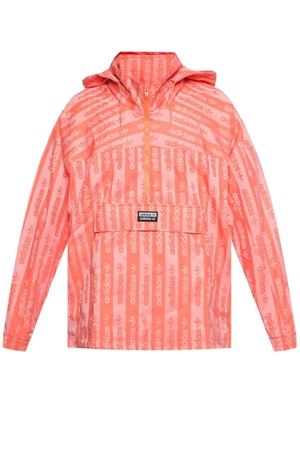 Adidas Originals R.Y.V. Top Fashion Track taglia XL corallo RRP £90 nuovissimo FM2227