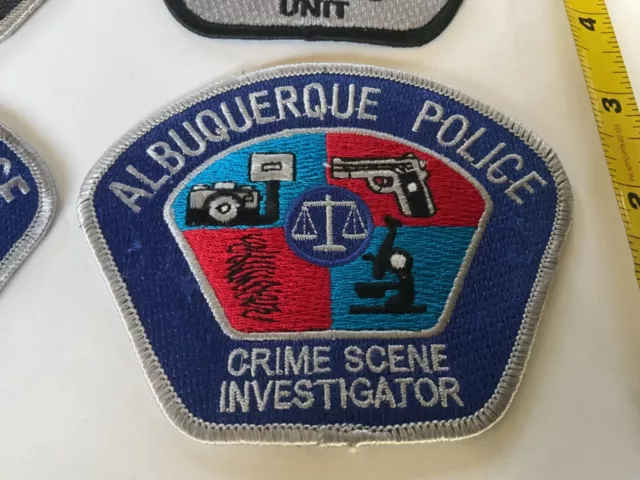 Albuquerque Police Collectors Patch Set All 8 New Patches 2