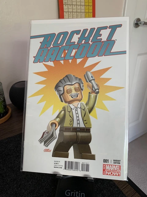 Rocket Racoon (Guardians of the Galaxy) #1 Stan Lee Lego Variant Marvel