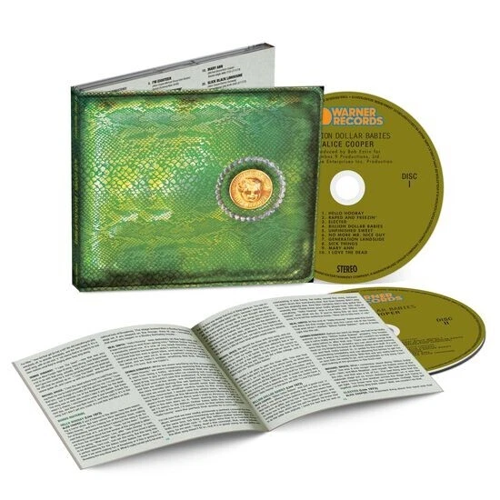 ALICE COOPER SEALED Ltd 2024 50th ANNIV BILLION DOLLAR CD w RARITIES CD