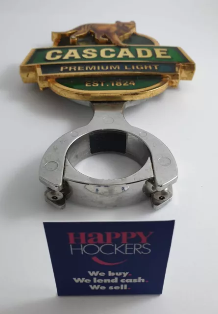 Cascade Premium Light Beer Tap Decal With Metal Clamp