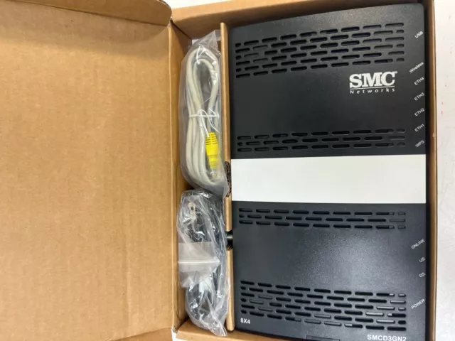 T24 SMC Networks SMCD3GN2-BIZ DOCSIS 3.0 Wireless Gigabit Ethernet Cable Modem