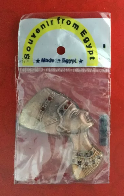 Nefertiti Nefertari Ancient Egypt Metal Fridge Magnet Souvenir, from Egypt