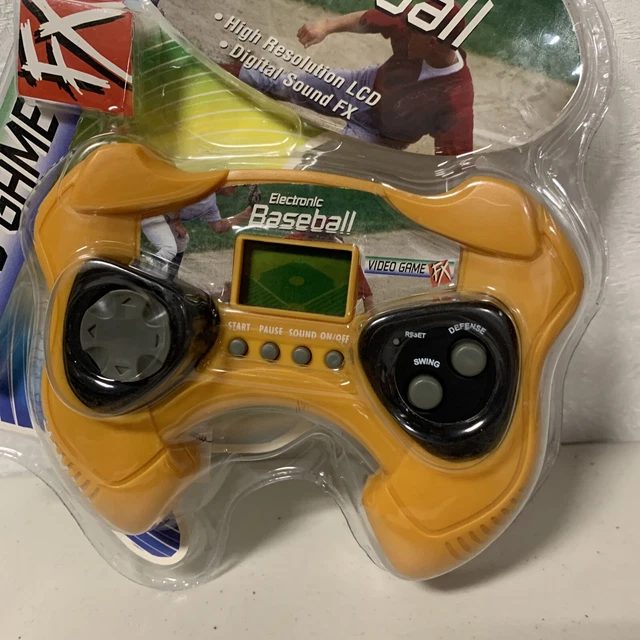 TOY QUEST ELECTRONIC Baseball Fx Video Handheld Electronic Game New 15