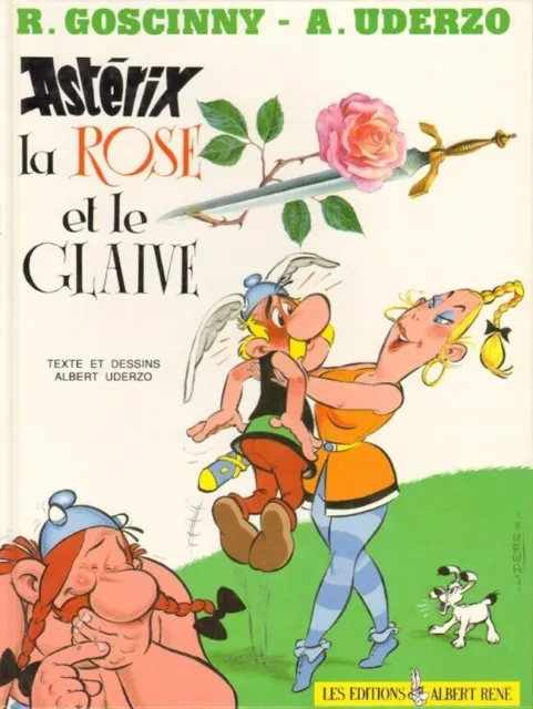 BD - Asterix 29. The rose and the sword (Goscinny/Uderzo) Edition 1991