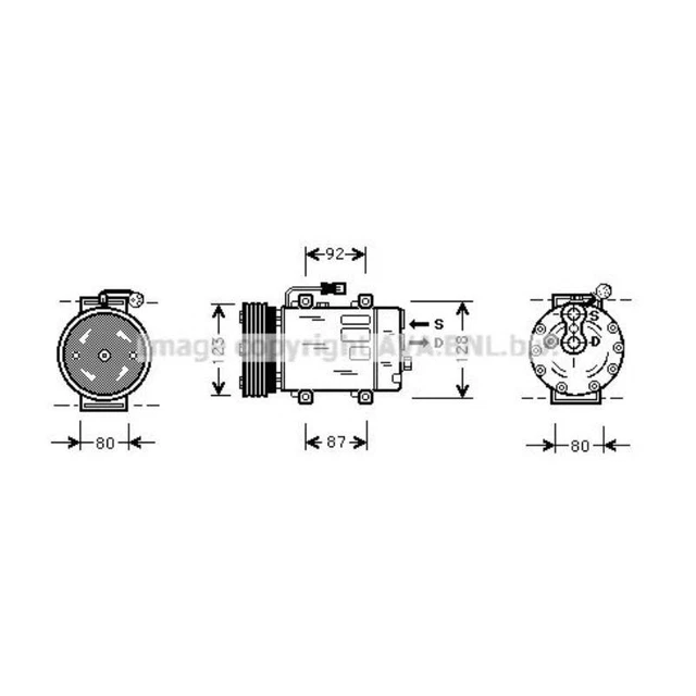 Kit De 2 Amortisseurs Avant Pour Volvo S40 I Et V40 Break - Références 310838, 16796...