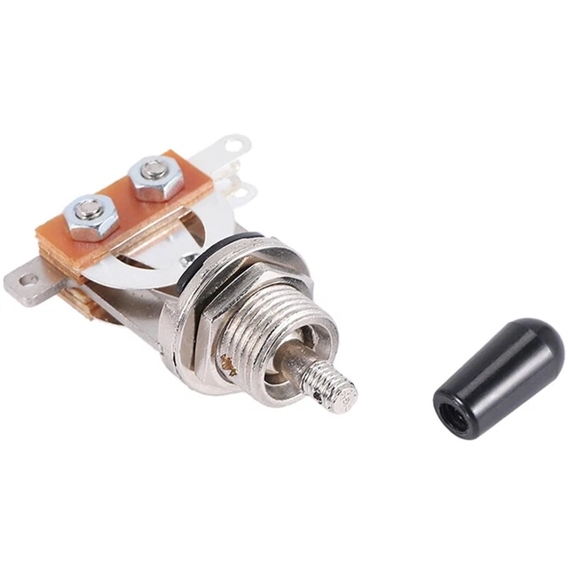 ELECTRIC GUITAR TOGGLE Switch 3 Way In Black (Rhythm Treble) Pickup6391